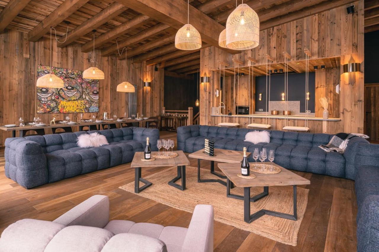 Chalet des Amis - 15 pers à Meribel - 400m piscine salle de jeux ciné Extérieur photo